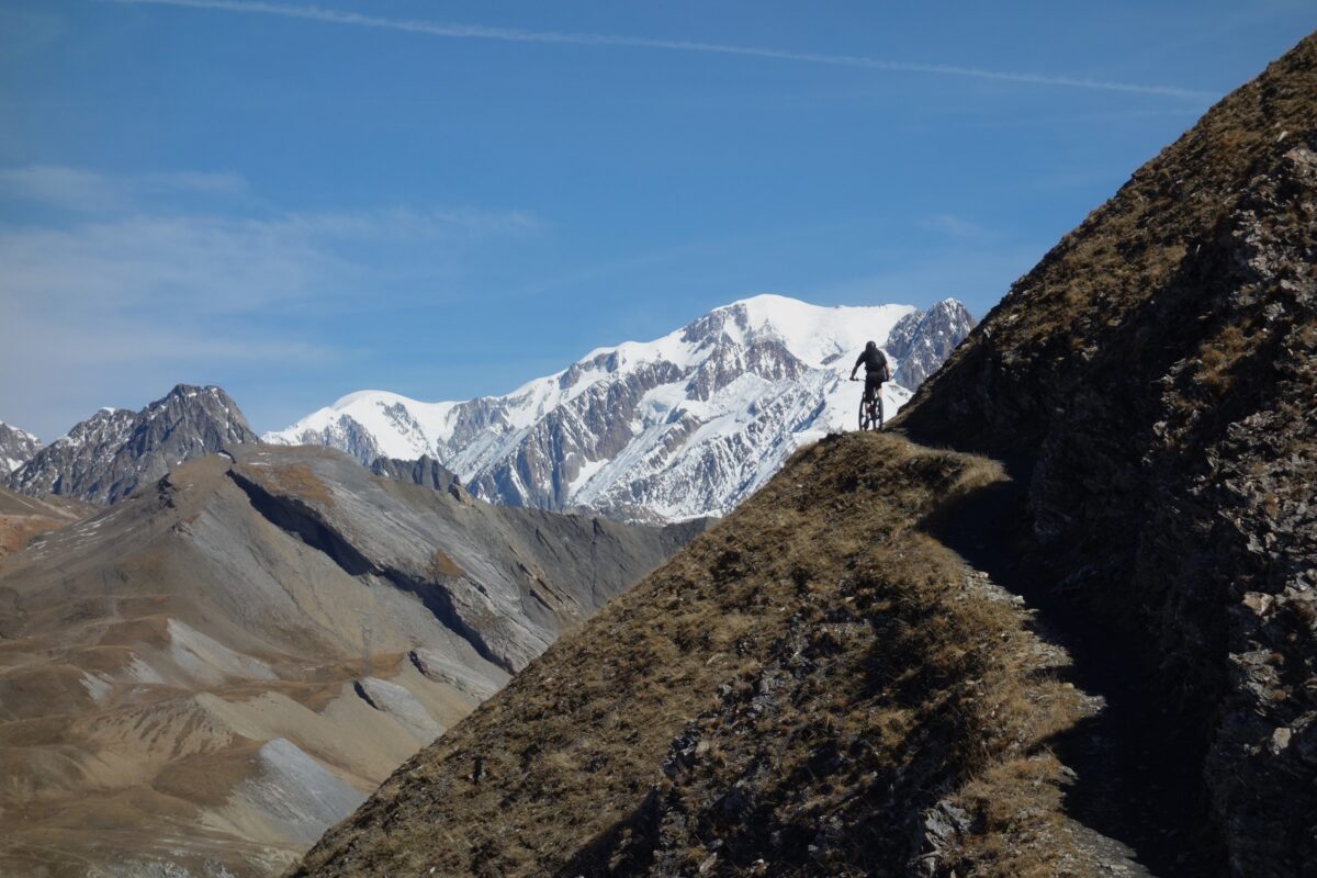 Lorne's tall, but not as tall as Mont Blanc. 