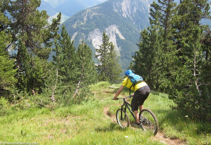 Not just a good trail, good backdrop too.