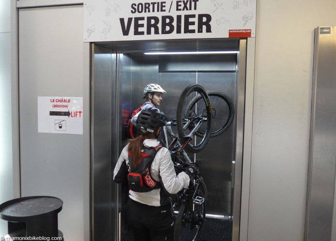 Even once you were off the gondola the hassle continued. Who installs a compulsory lift in a ski station!