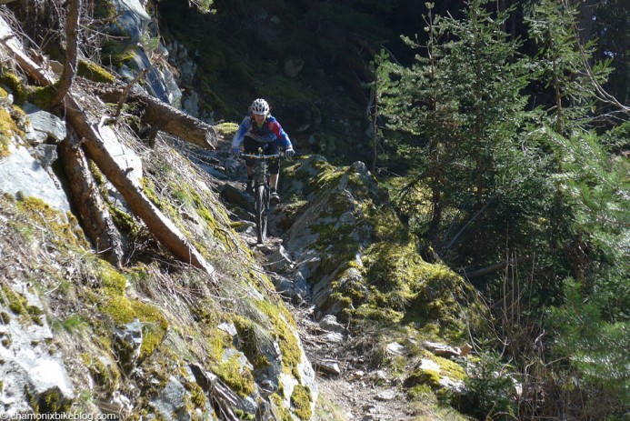 Verbier trails. Tech, rocky and exposed. Much like Chamonix then.