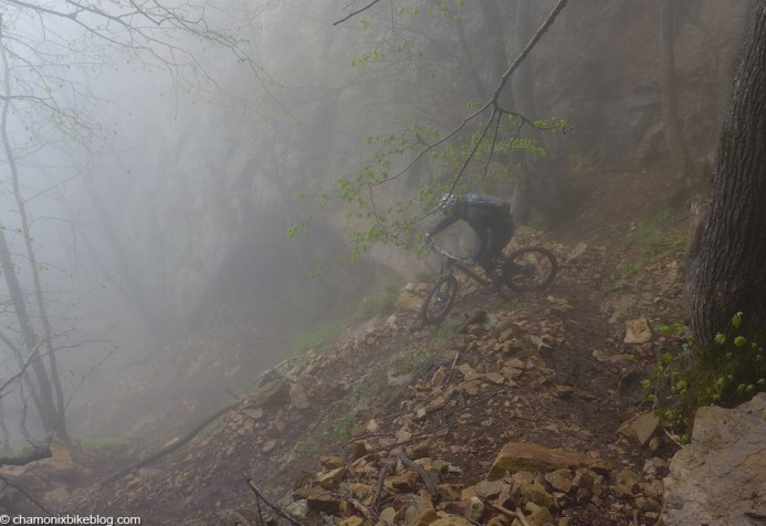 Descending into the lost valley. I think we could hear dinosaurs at this point.