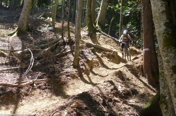 This trail was very, very dry.