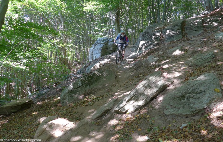 More shots of Spencer on the really quite grand Nato base trails.