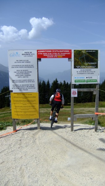 Les Carroz bike park