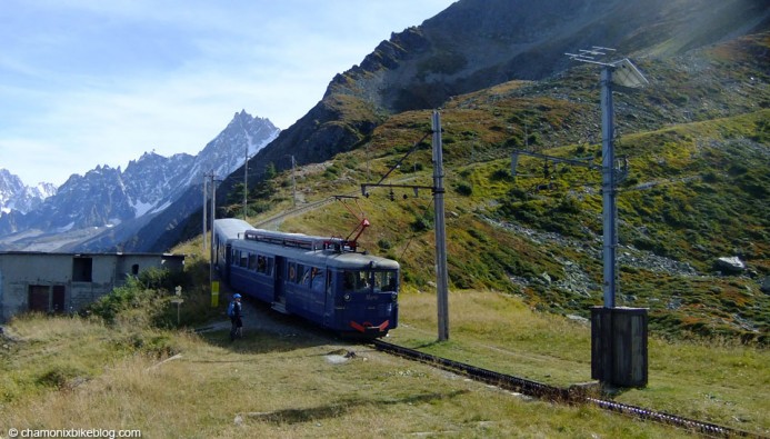 Tramway du Mont Blanc. Not carrying a MTB'er