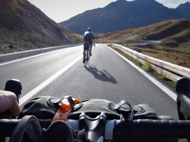 It's cycle touring, not bike packing. Just because you've been tight and just strapped your shit onto the bike rather than using a pannier doesn't make it a different sport, it just means you're using the wrong tools for the job.