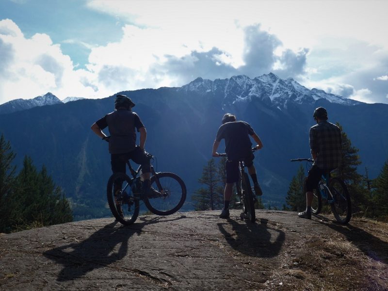 Pemberton. We rode "Rusty Trombone", "Cream Puff" and "Reserectum" and never once questioned what the trail namers were trying to say.